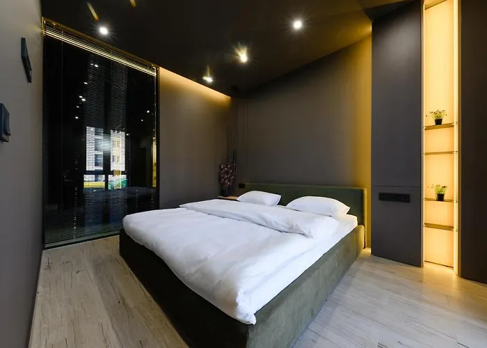 Luxury Apartments-belochka 公寓 乌日霍罗德